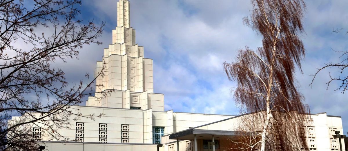 Dry Winter - Idaho Falls Idaho Temple